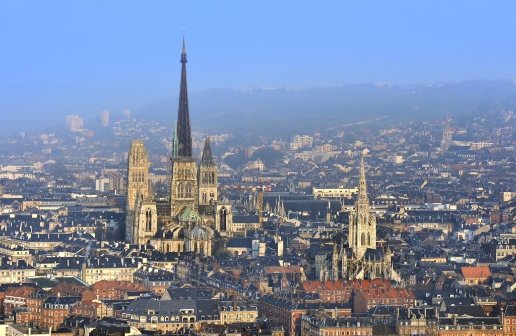 Urban plan Rouen France pdf