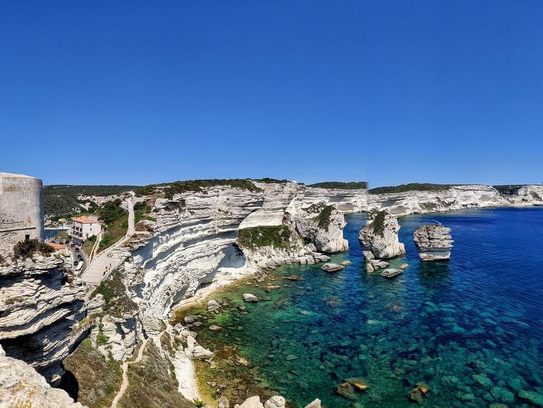 Photo Billet d'avion vers Bonifacio