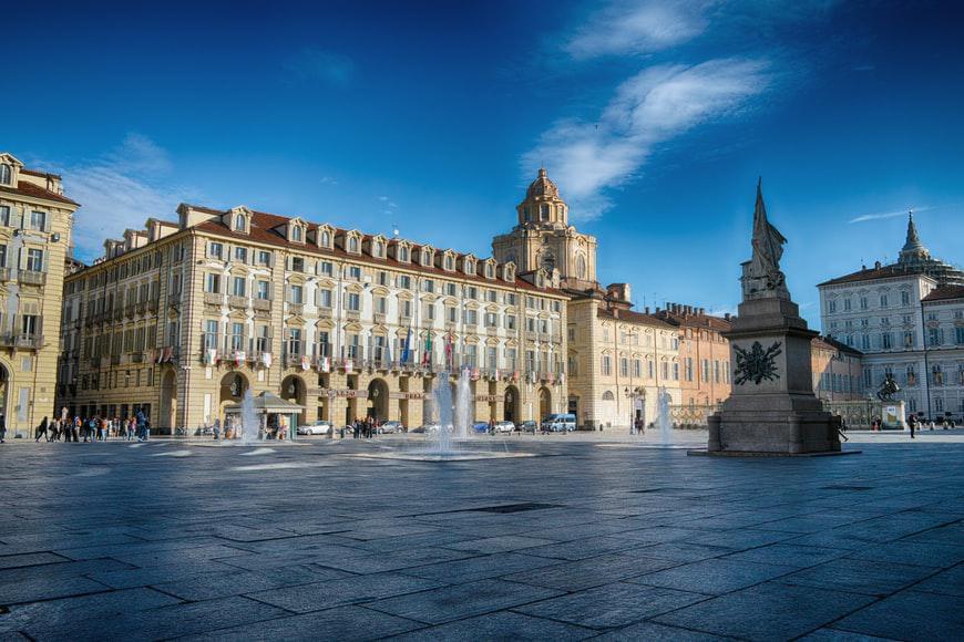 Photo Turin en avion