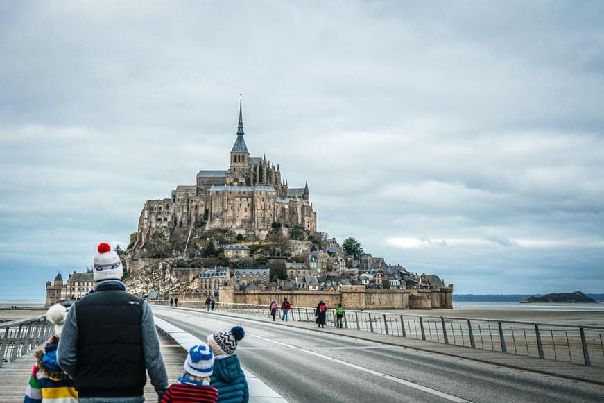 Photo Compagnies aériennes au Mont Saint Michel