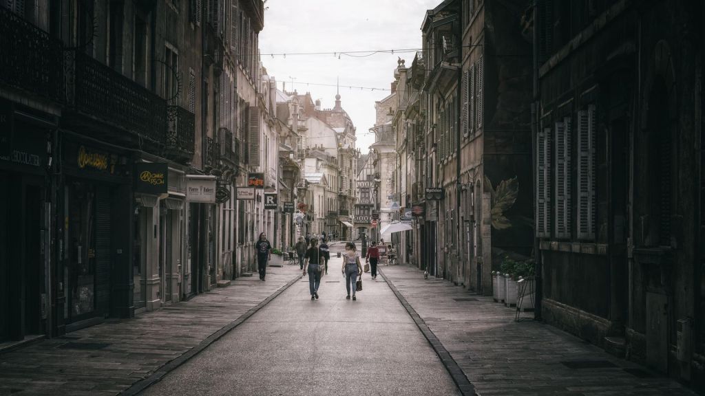 Photo Profiter du meilleur temps qu'il fait à Dijon