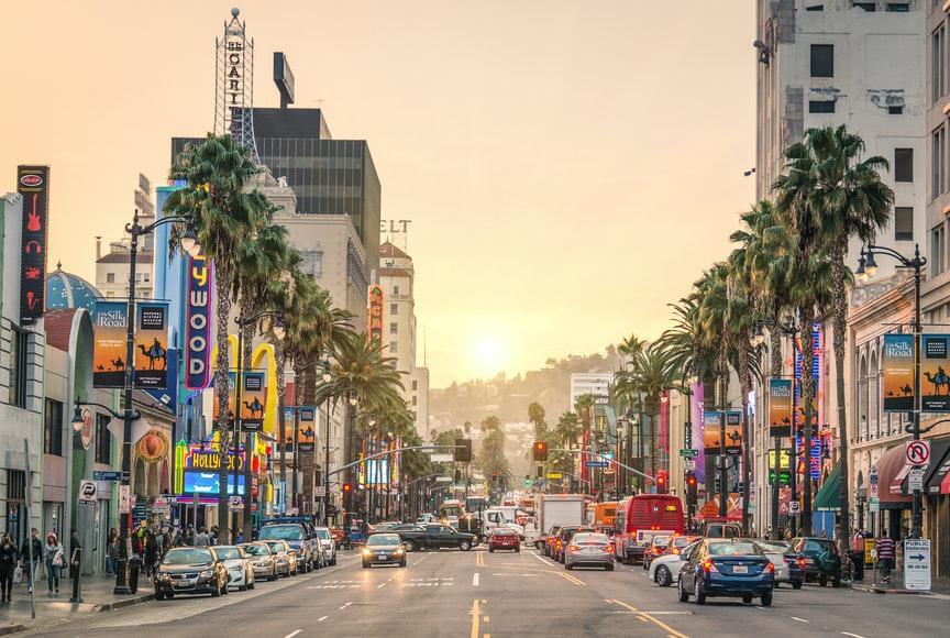 Photo Vol pour la Californie