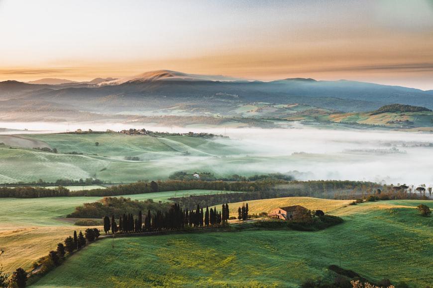 Photo Distance pour Toscane et transports sur place et pour y aller