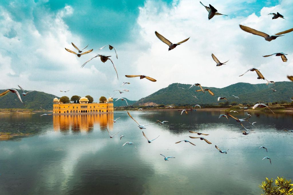 Photo Nuit dans un palais à Jaipur?