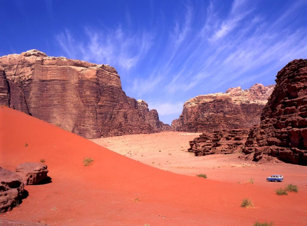 Le désert du Wadi Rum