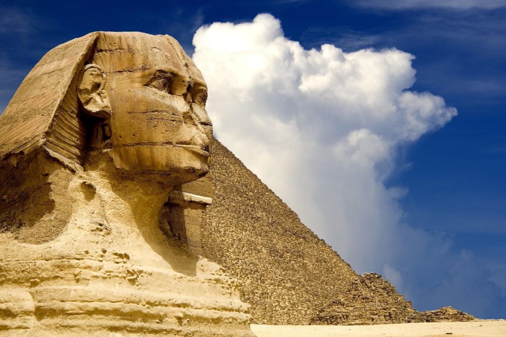 Les pyramide de Guizeh