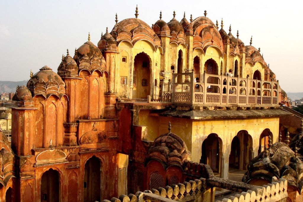 Circuits entre les palais de Maharadjahsau Rajasthan