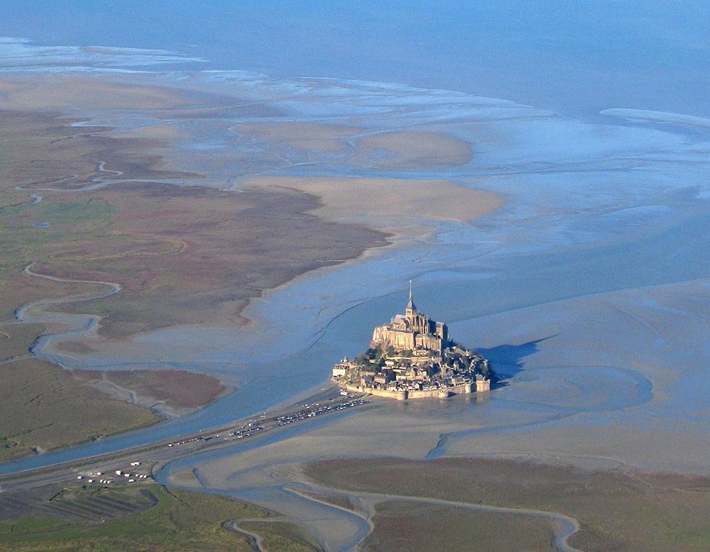 Photo aérienne du Mont SaintMichel