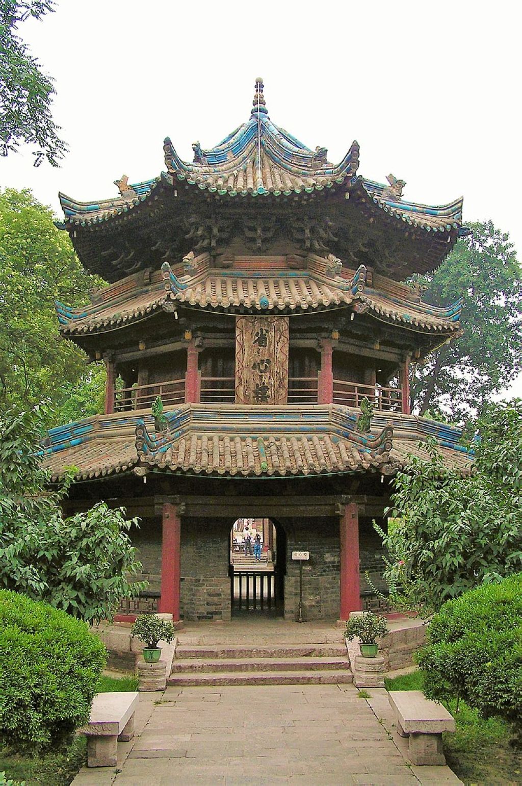 Minaret de la grande mosquée de Xian