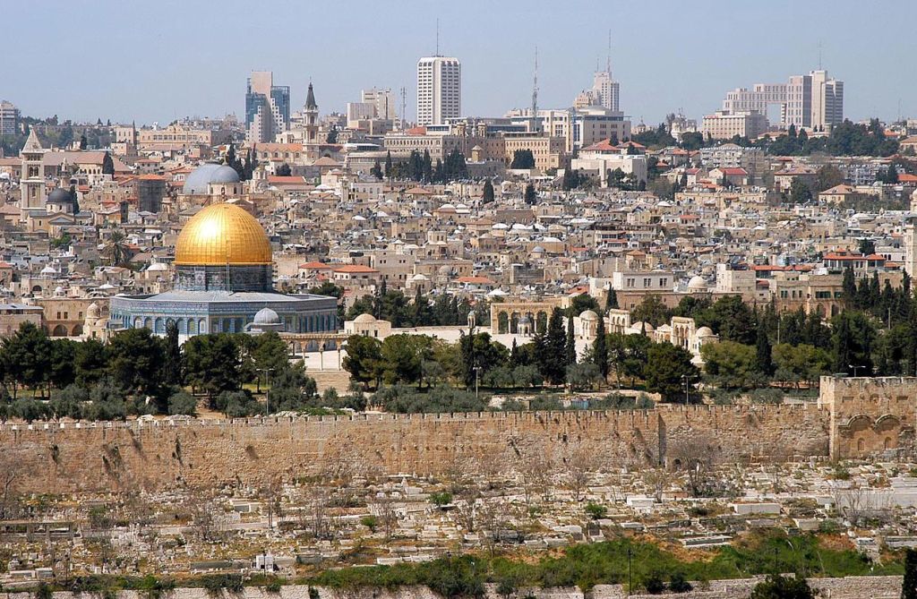 Jerusalem Old City from Mount of Olives