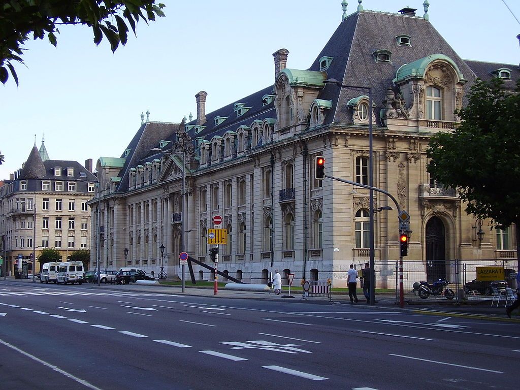 Ancien siège historique de lArbed aujourdhui ArcelorMittal à Luxembourg