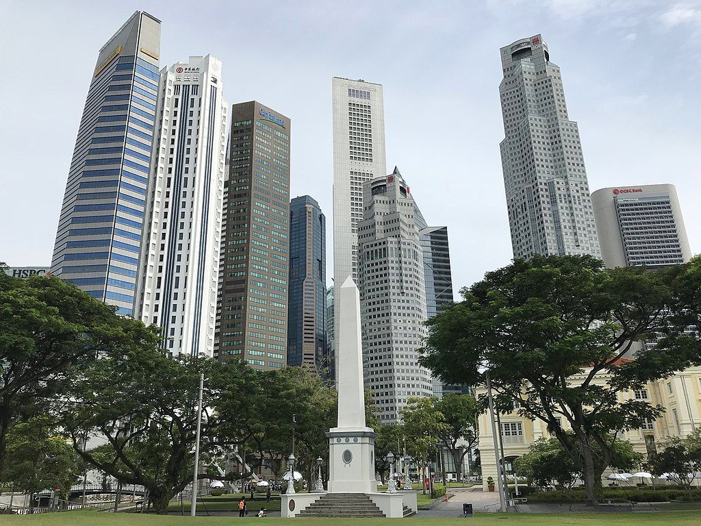 Skyscrapers in Singapore