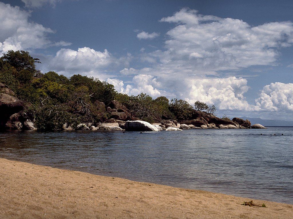 Vue sur le lac Malawi