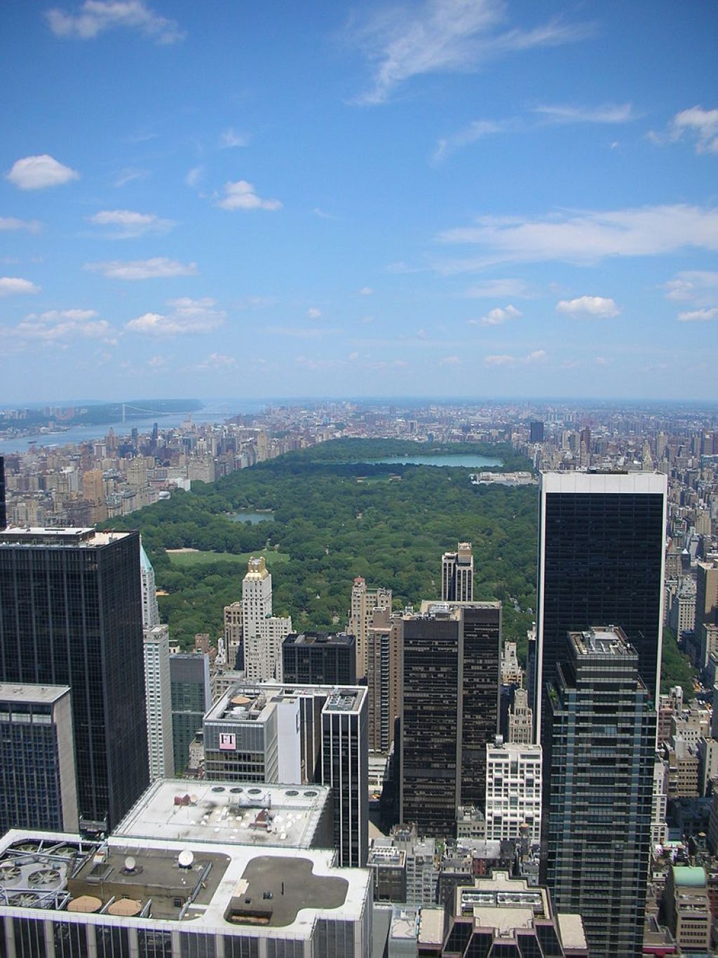 Le principal espace vert de Manhattan  Central Park