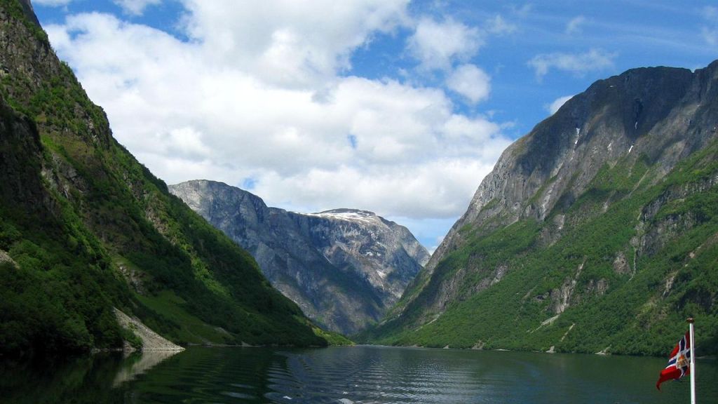 Le Nærøyfjord en Norvège