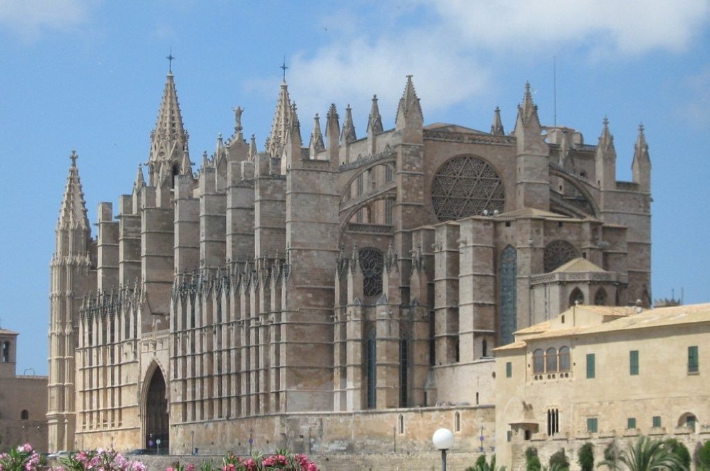 Palma Mallorca Balearic Islands Spain palma cathedral of the holy maria called La Seu
