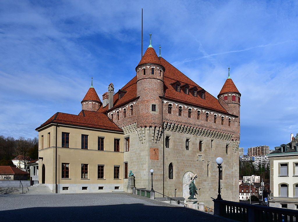 Le château SaintMaire de Lausanne en Suisse