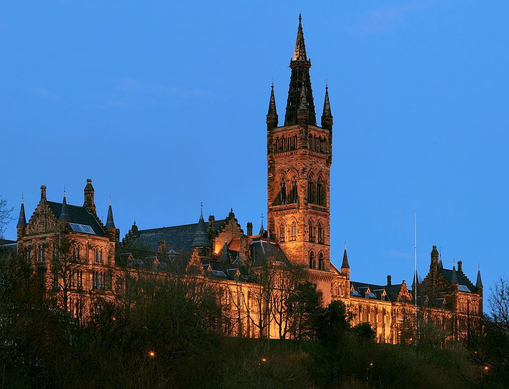 University of Glasgow Gilbert Scott Building
