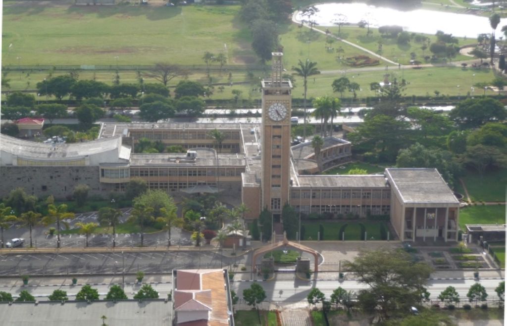 Le bâtiment du Parlement national