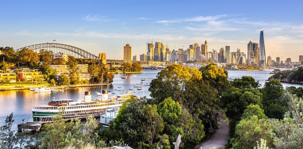 Quartier des affaires de Sydney en 2021