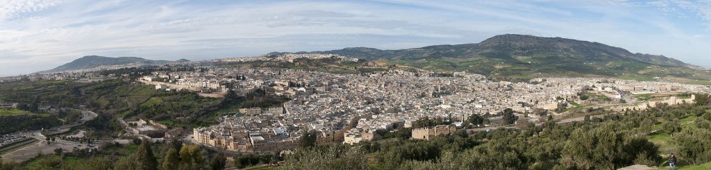 Fès Médina Vue panoramique