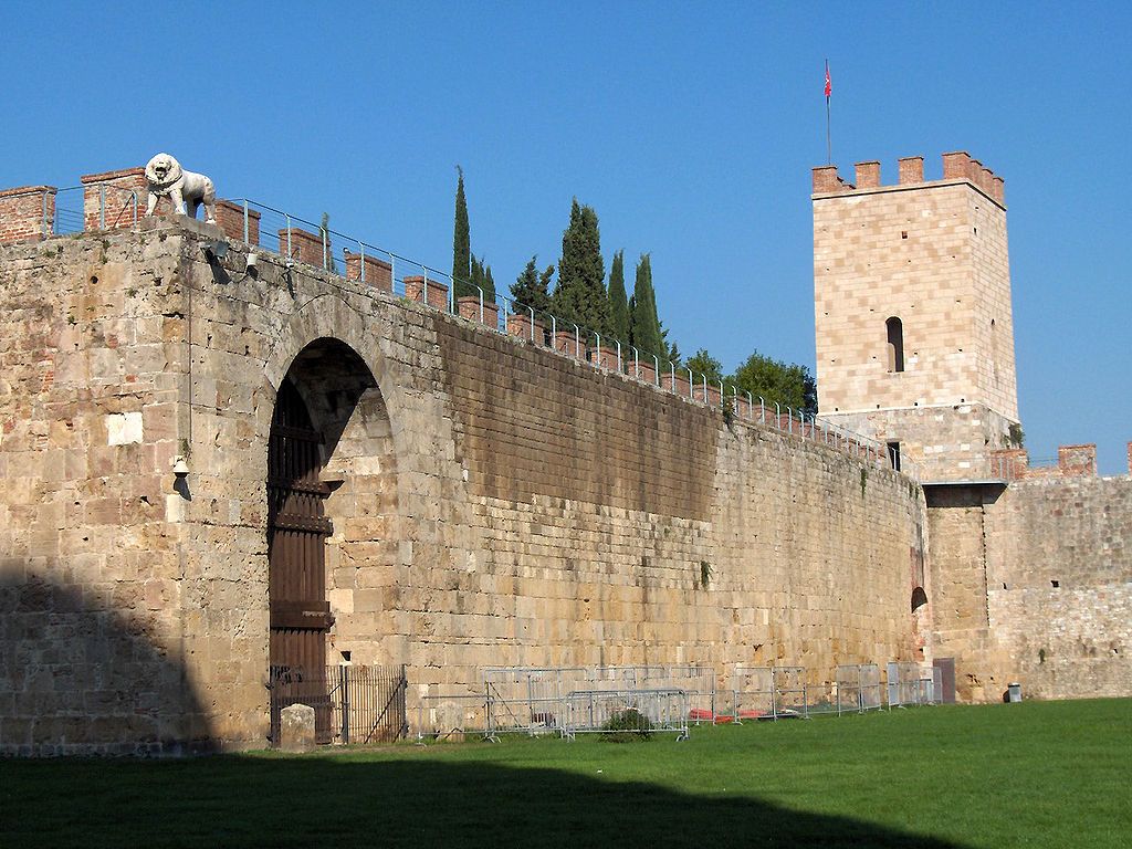 Les mura di Pisa fortifications de la ville
