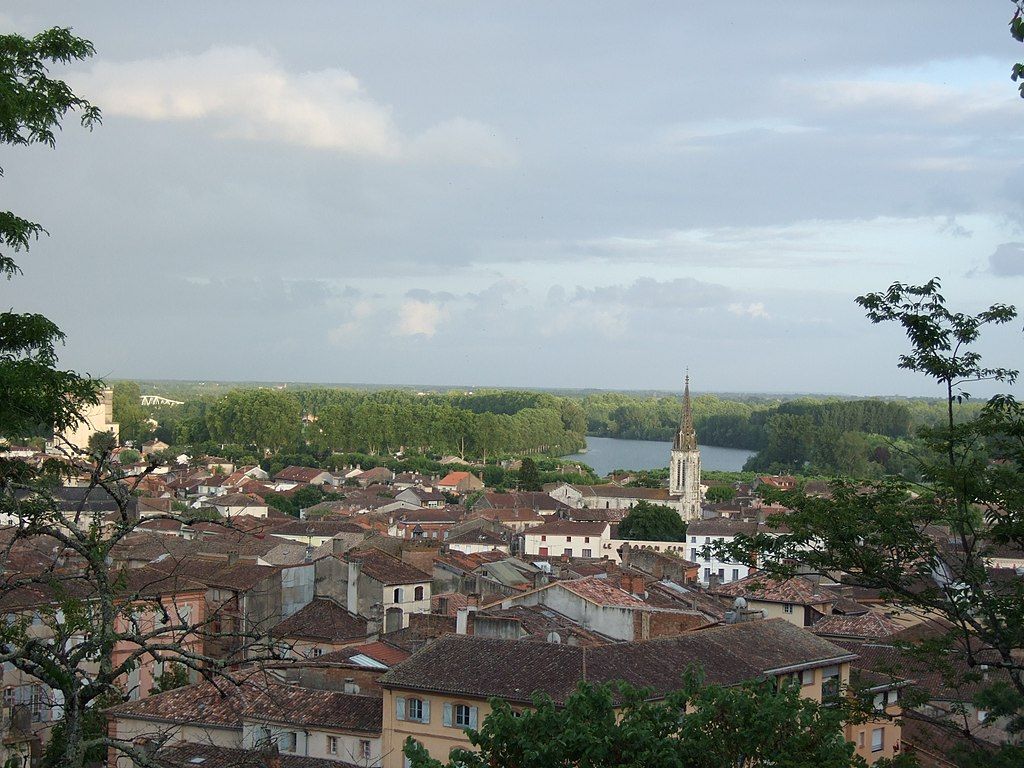 Vue générale de Moissac