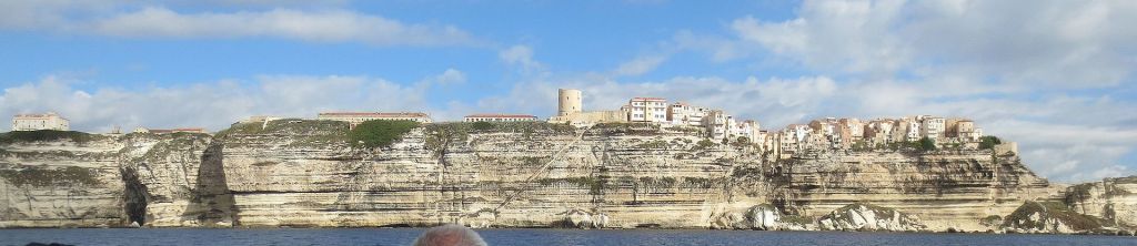 Vue panoramique de Bonifacio