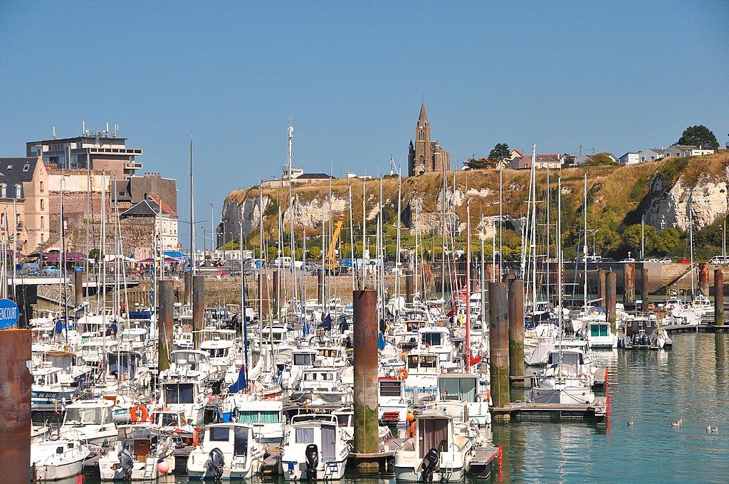 Dieppe at the port