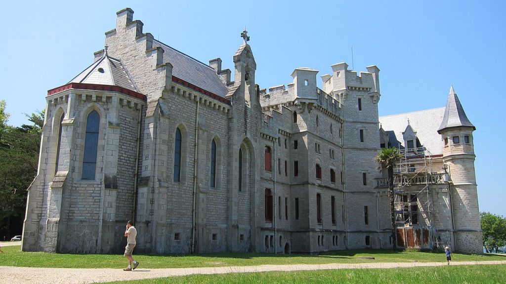 Château dAbbadia Hendaye PyrénéesAtlantiques France