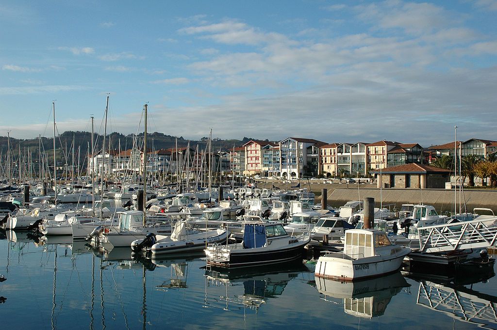 Hendaye le port de plaisance