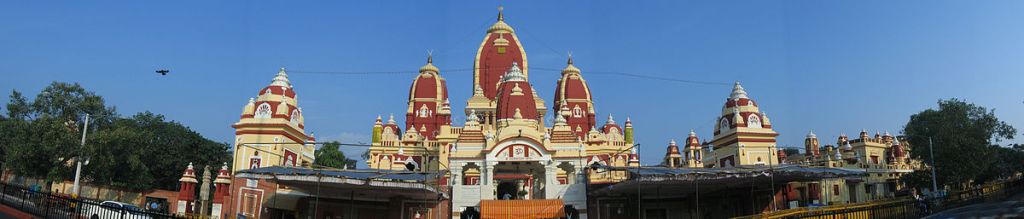 Birla Mandir Delhi a panoramic view