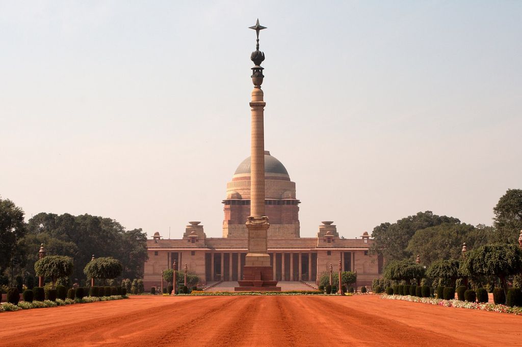 Jaipur Column at Rashtrapati Bhavan New Delhi