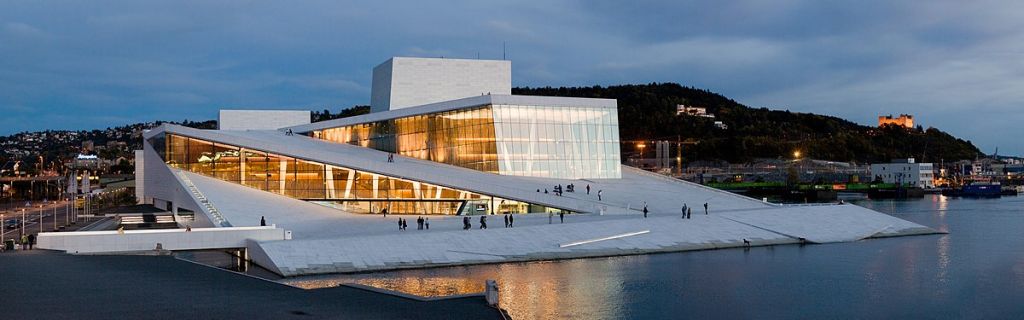 The new Opera House in Oslo