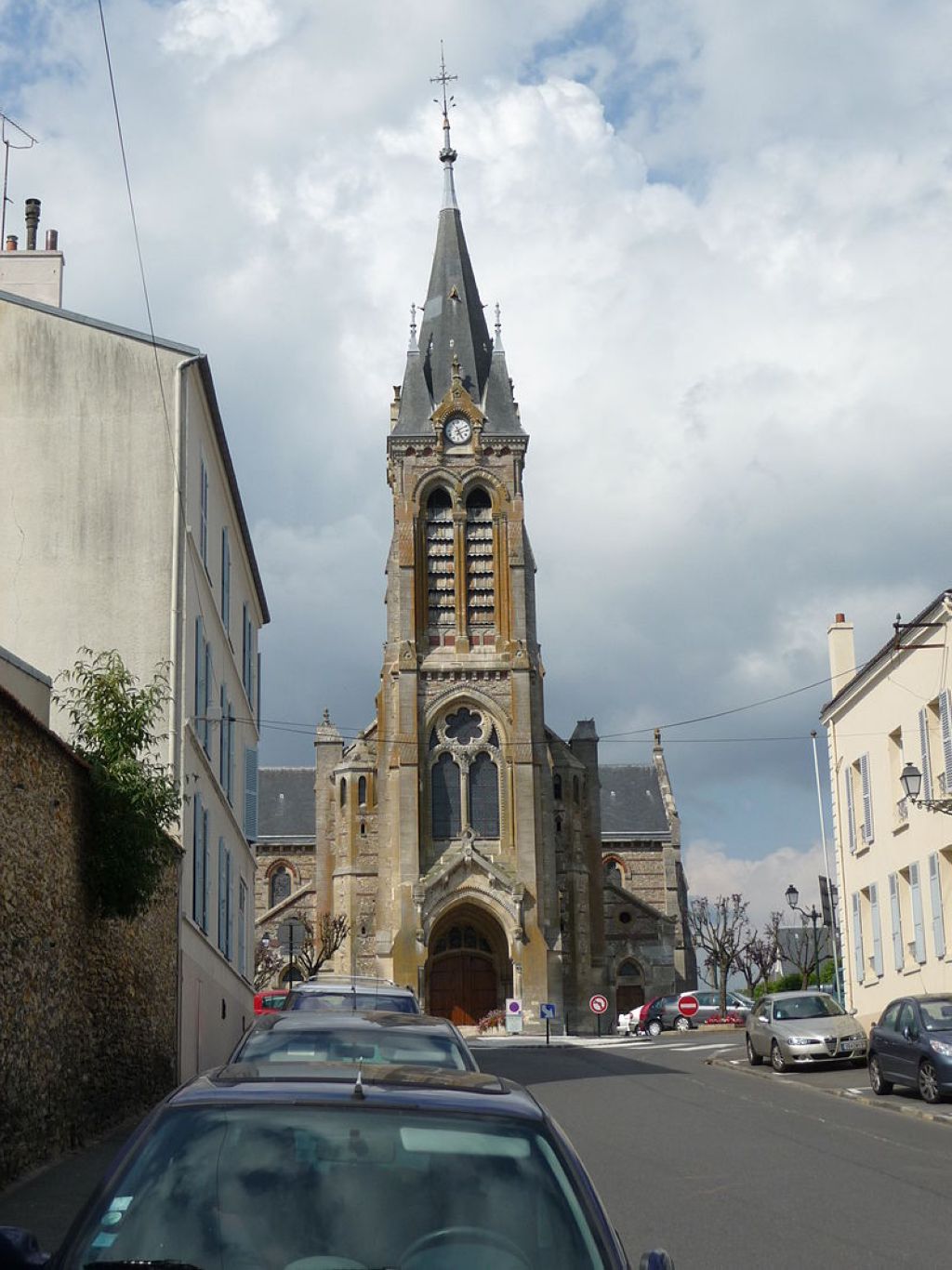 lÉglise StLubin de Rambouillet rue de la République