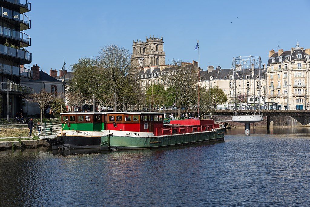 Le quai SaintCyr à Rennes