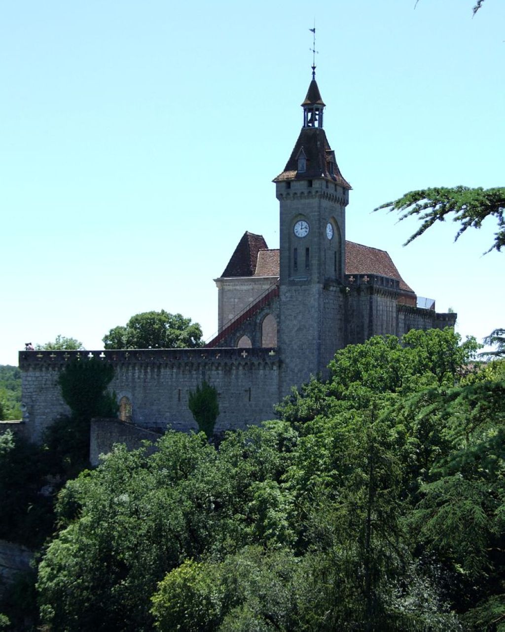 Le château de Rocamadour