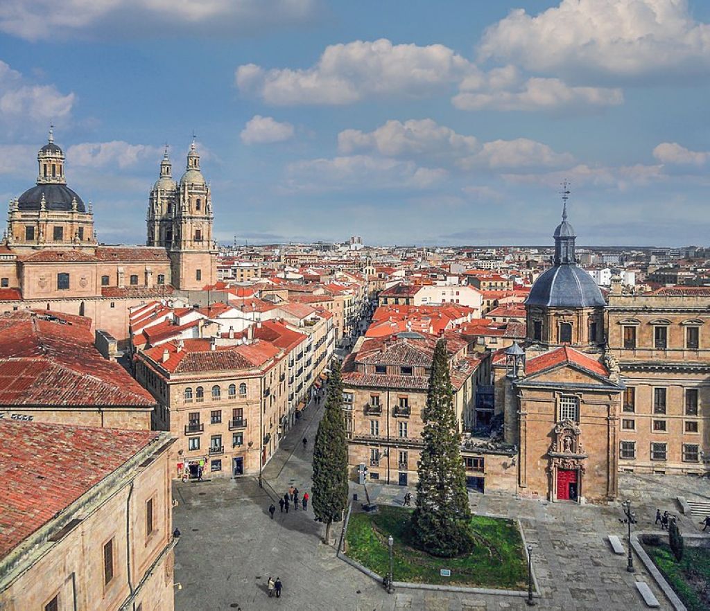 Vista de Salamanca desde la Catedral