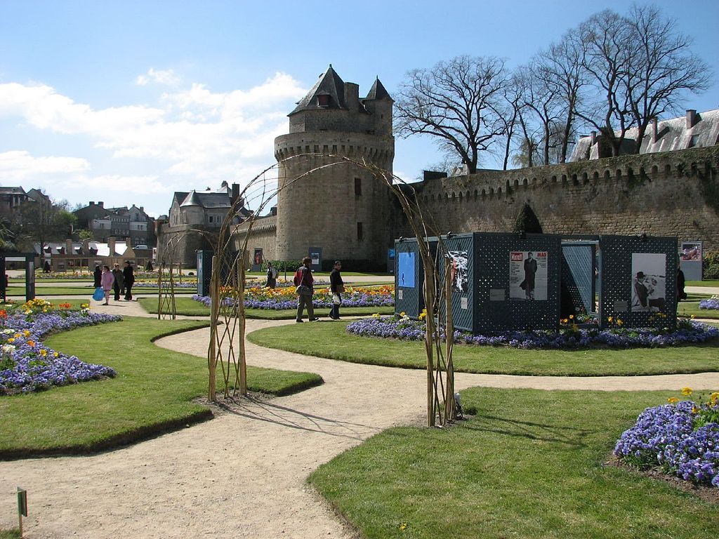 Jardin des remparts de Vannes