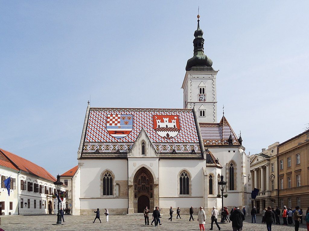 Église SaintMarc Zagreb Croatie