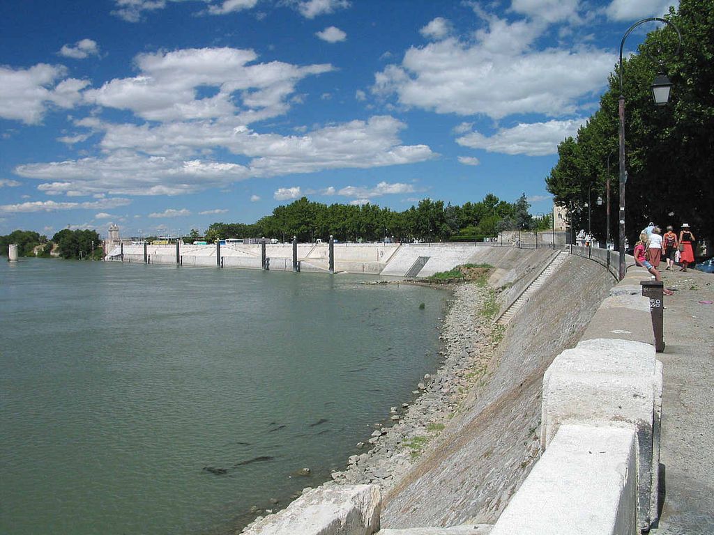 France Arles Quai du Rhone