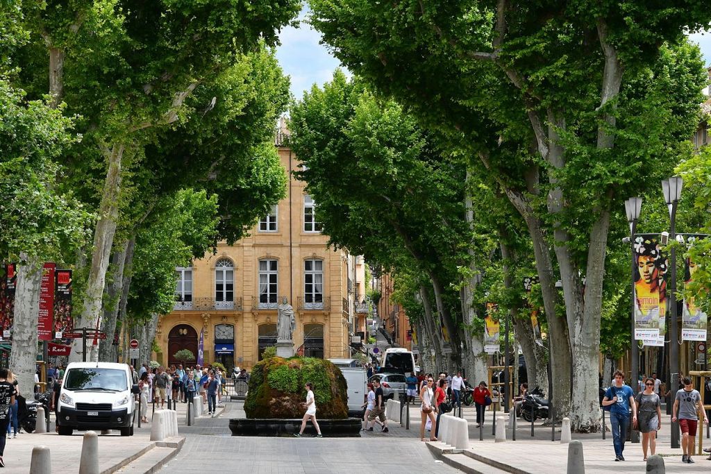 AixenProvence  Le cours Mirabeau