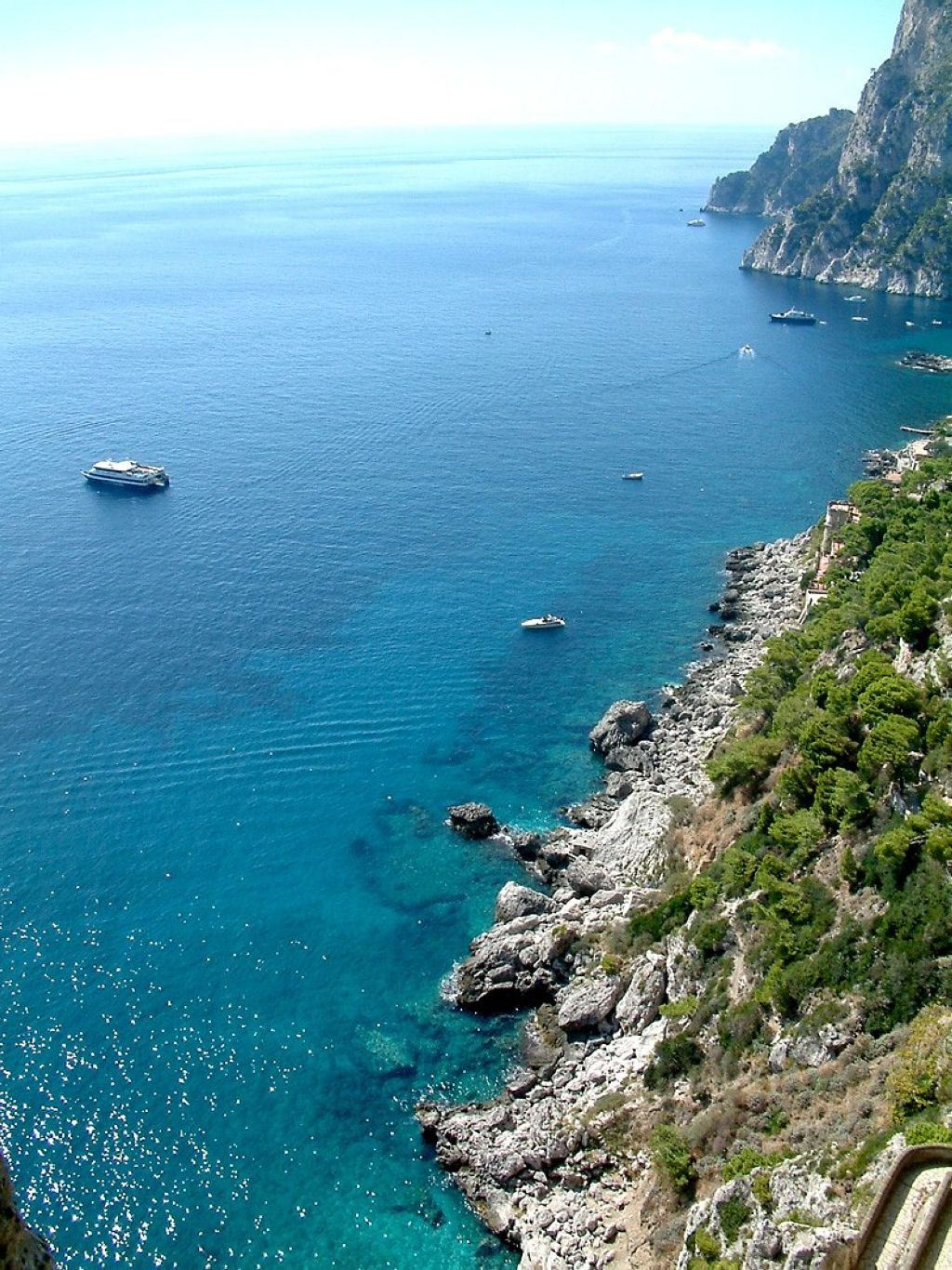 Marina Piccola from Augusts Garden Capri