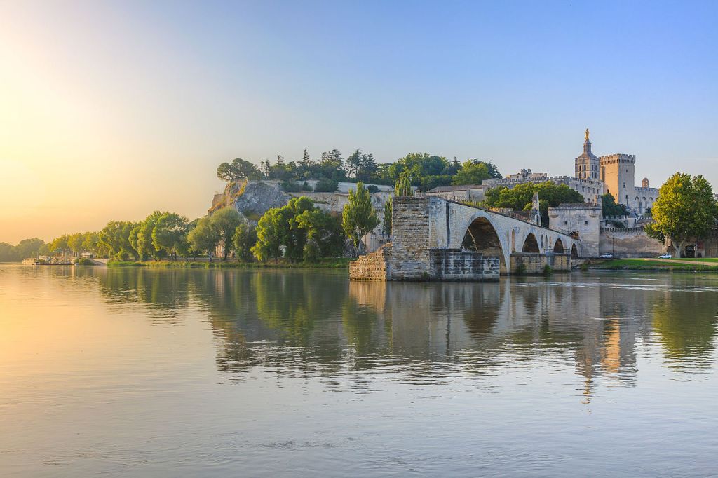 Pont SaintBénézet à Avignon dans le Sud de la France