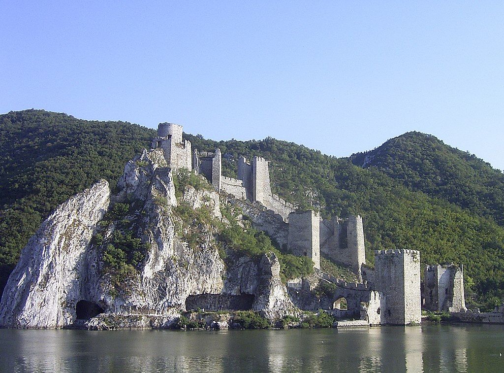 La forteresse de Golubac en Serbie