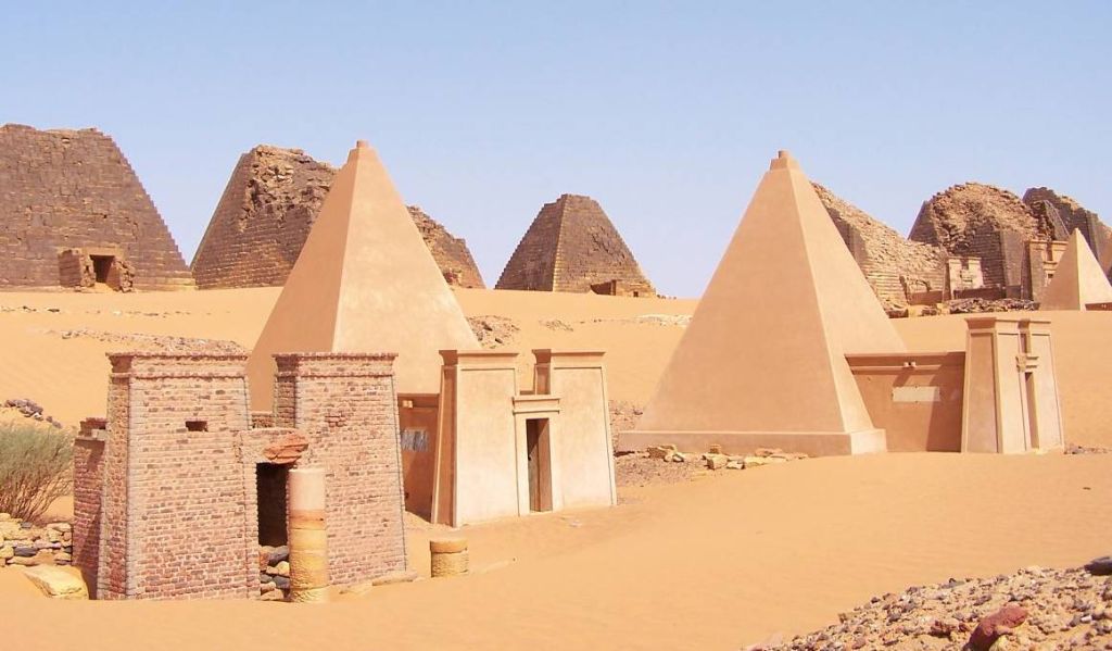 Pyramides de Méroé Soudan