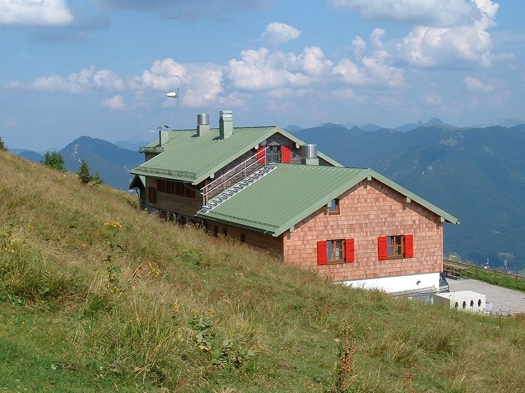 La cabane sommitale du Brauneck