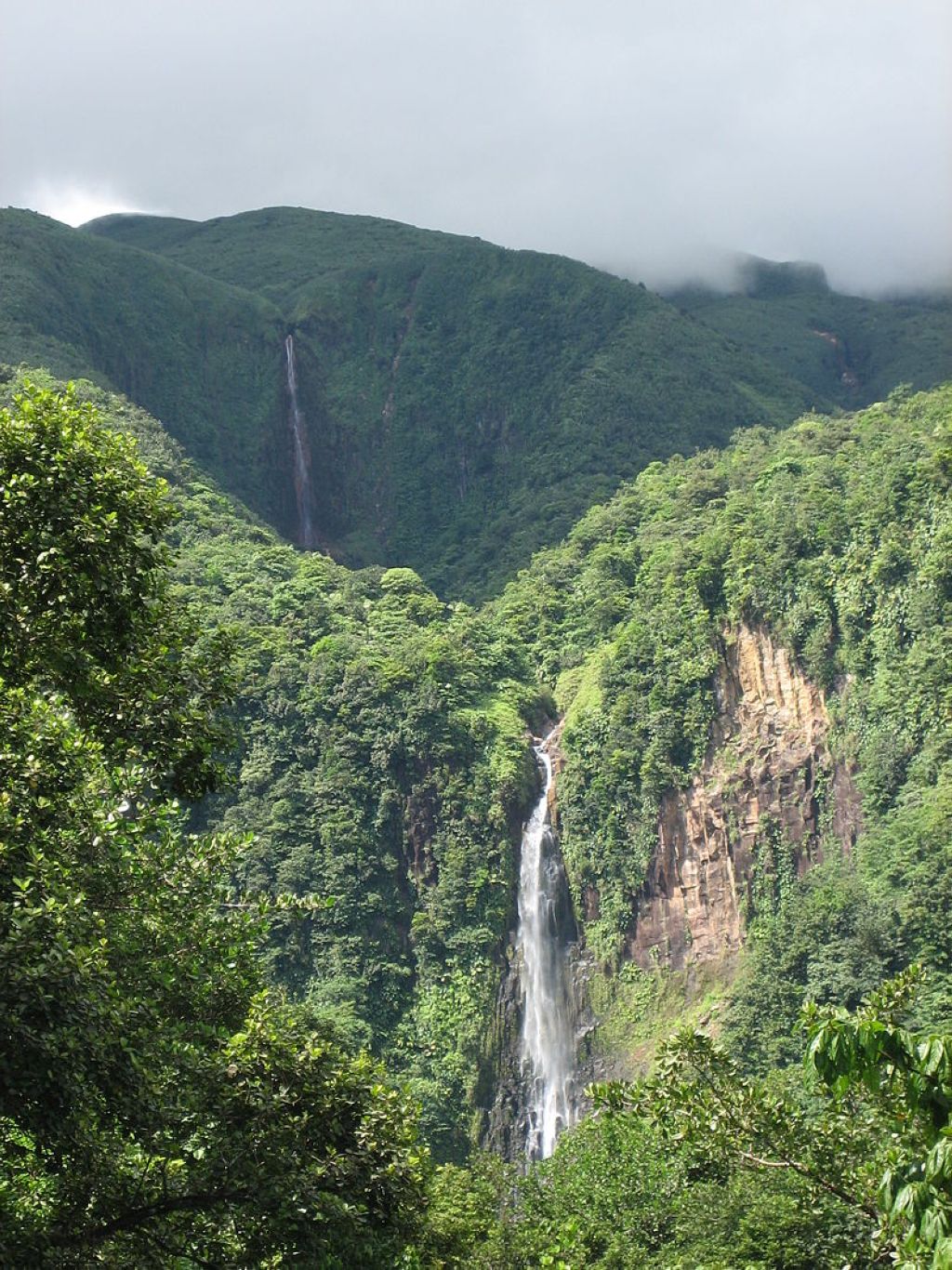 Chutes du carbet guadeloupe