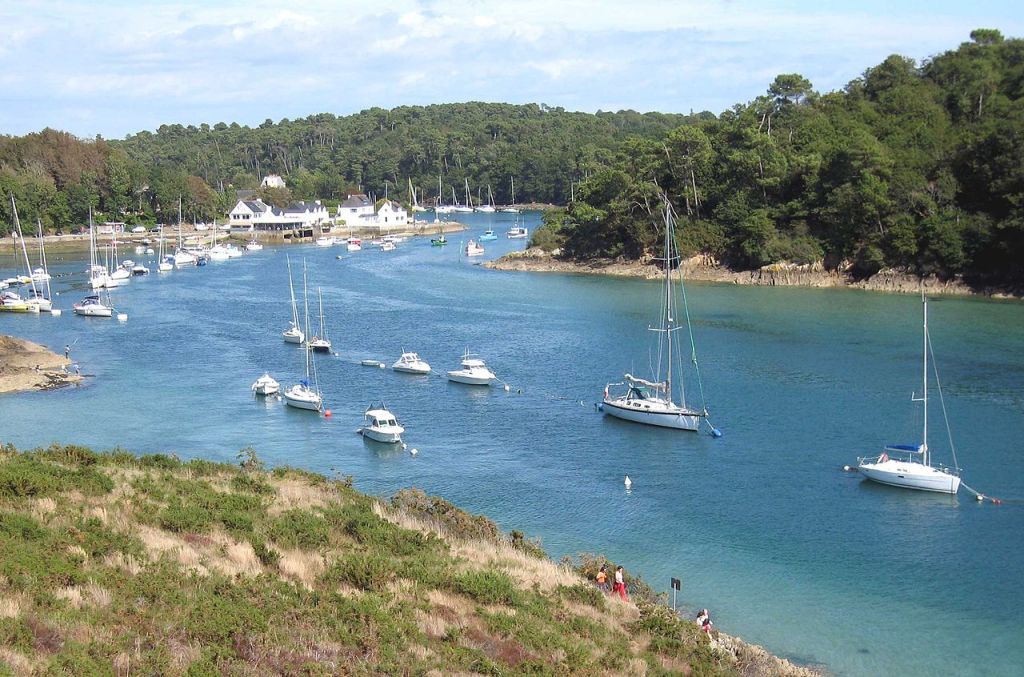 Ria de Belon à RiecsurBelon Bretagne France