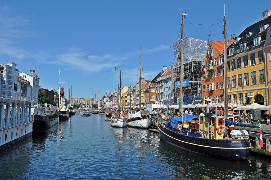 Quartier de Nyhavn à Copenhague